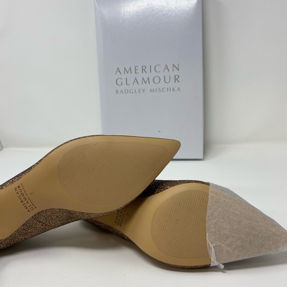 NEW In Box American Glamour Badgley Mischka Size 7 - Picture 3 of 6